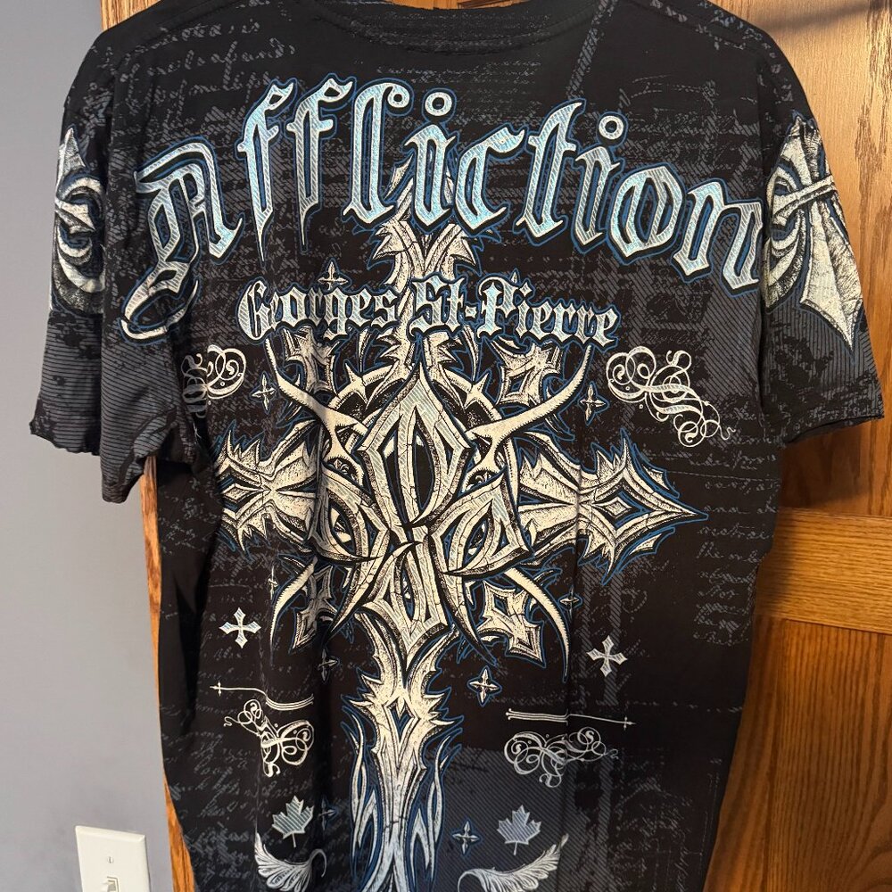 Affliction Georges St-Pierre Signature Series Shirt - Men's - Large